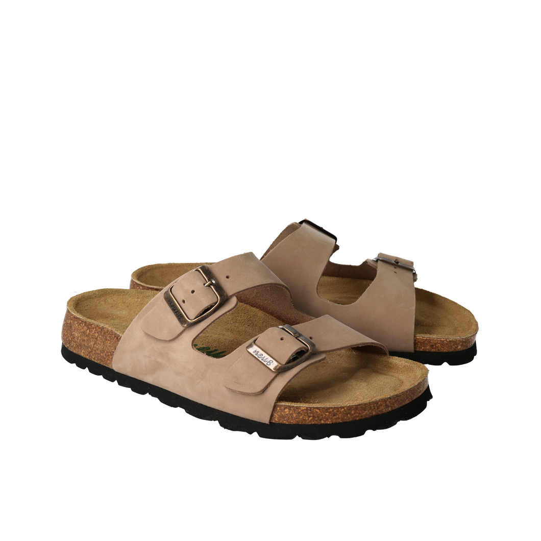 NEU-24009 Baviera Nobuck Leather Taupe